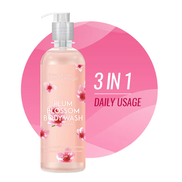 Blossom Kochhar - 3 in 1 Plum Blossom Body Wash For Skin, Hair, and Body