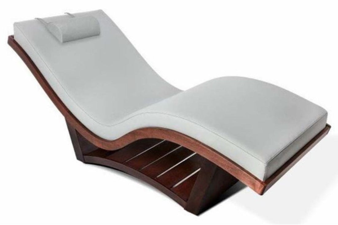 Delmore - REYANSH Wooden Lounger – Ergonomic Wooden Relaxation Chair for Indoor & Outdoor Use