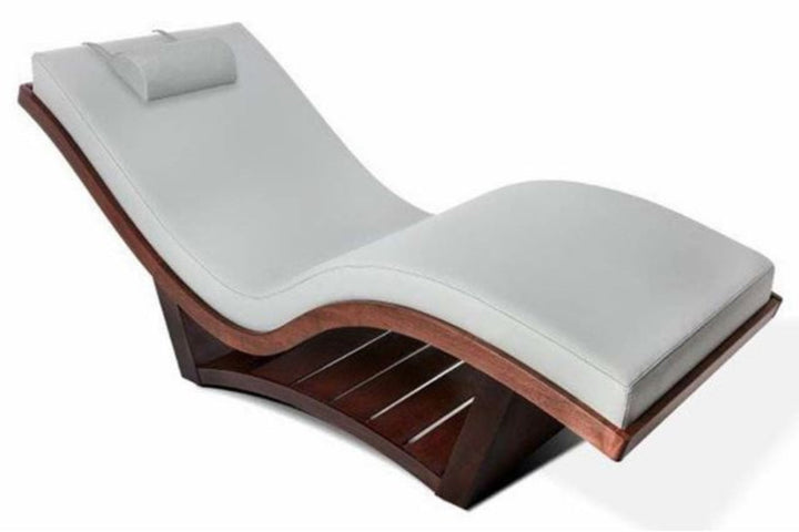 Delmore - REYANSH Wooden Lounger – Ergonomic Wooden Relaxation Chair for Indoor & Outdoor Use