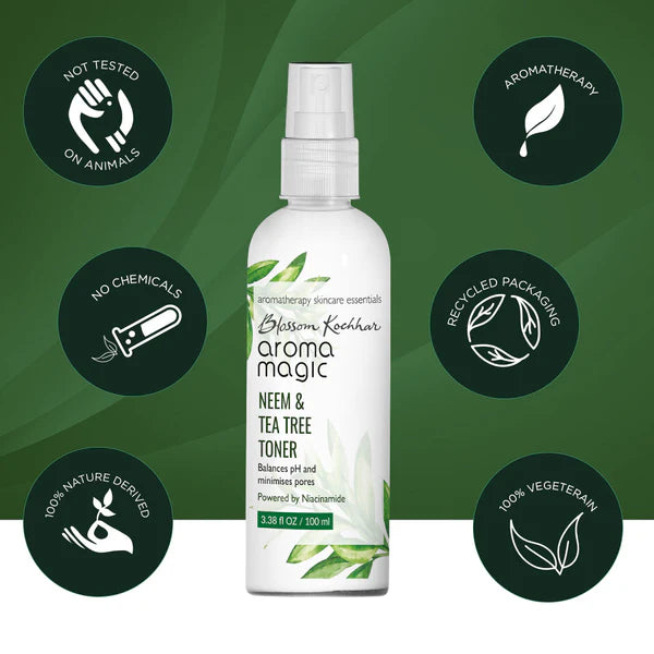 Blossom Kochhar – Neem & Tea Tree Toner with Niacinamide