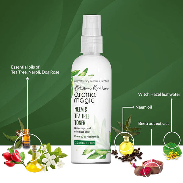 Blossom Kochhar – Neem & Tea Tree Toner with Niacinamide