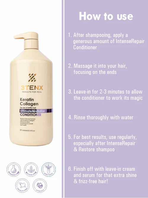 3TENX - ULTIMATE RÈVITALIZE CONDITIONER (1000ml)