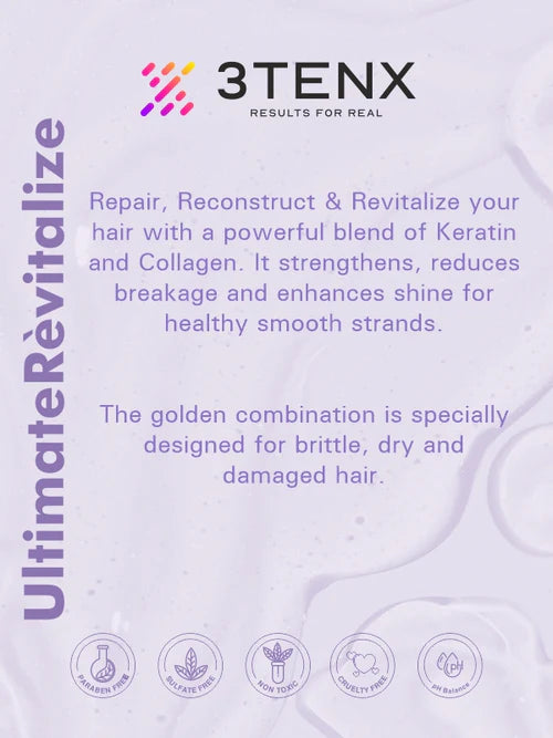 3TENX - ULTIMATE RÈVITALIZE HAIR MASK (500ml)