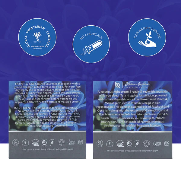 Blossom Kochhar - Vitamin E Nourishing Night Cream Replenishes & Repair Skin