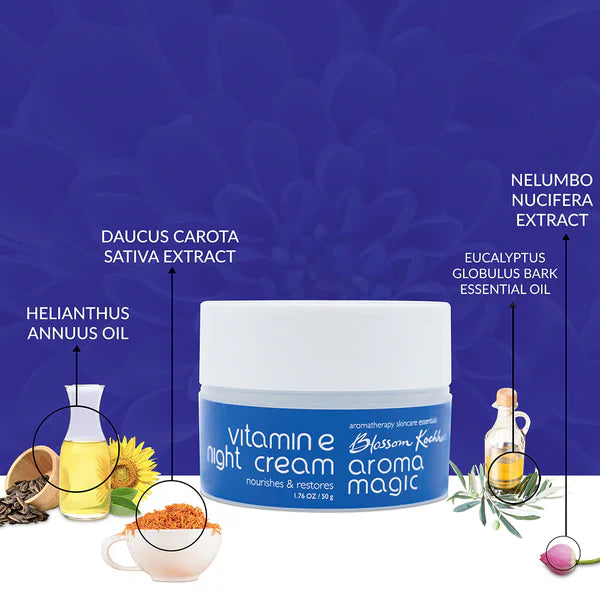 Blossom Kochhar - Vitamin E Nourishing Night Cream Replenishes & Repair Skin