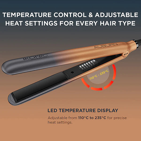 Ikonic Professional Auburn Hair Straightener