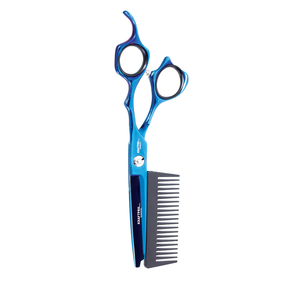 Kraft Pro Blu Scissor Comb