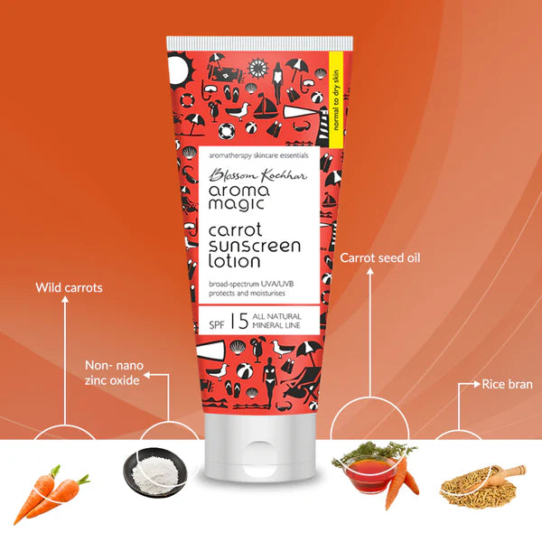 Blossom Kochhar - Carrot Sunscreen Lotion