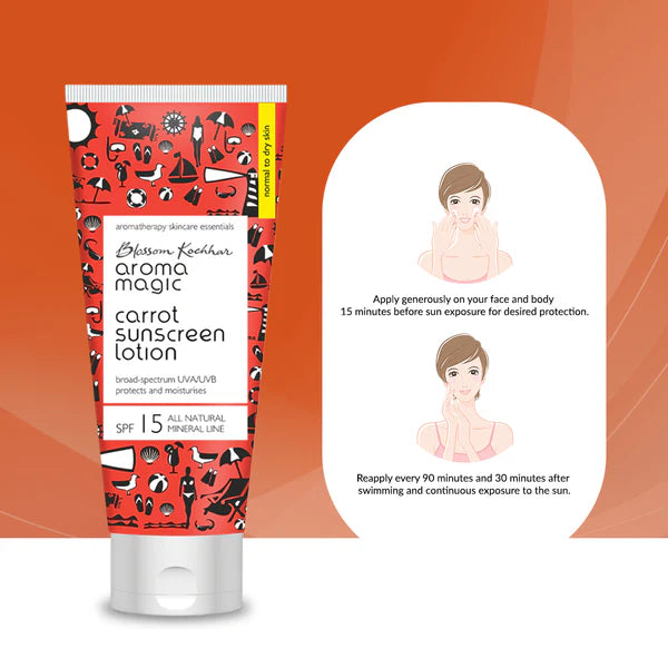 Blossom Kochhar - Carrot Sunscreen Lotion