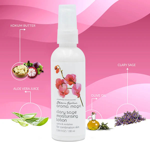 Blossom Kochhar - Clary Sage Moisturising Lotion - Hydrate & Revitalise Skin