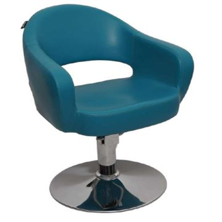 Cosmo Styling Chair – Italian Pump Base with Hydraulic Swivel Lock & Customizable Upholstery