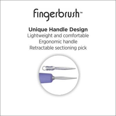 Olivia Garden Fingerbrush Vented Paddle- Medium (1 Unit)