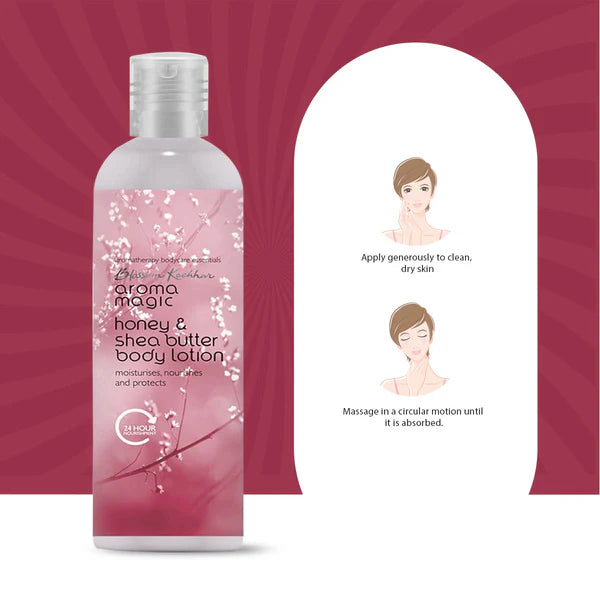 Blossom Kochhar - Honey & Shea Butter Body Lotion - Deep Hydration & Nourishment for Soft Skin