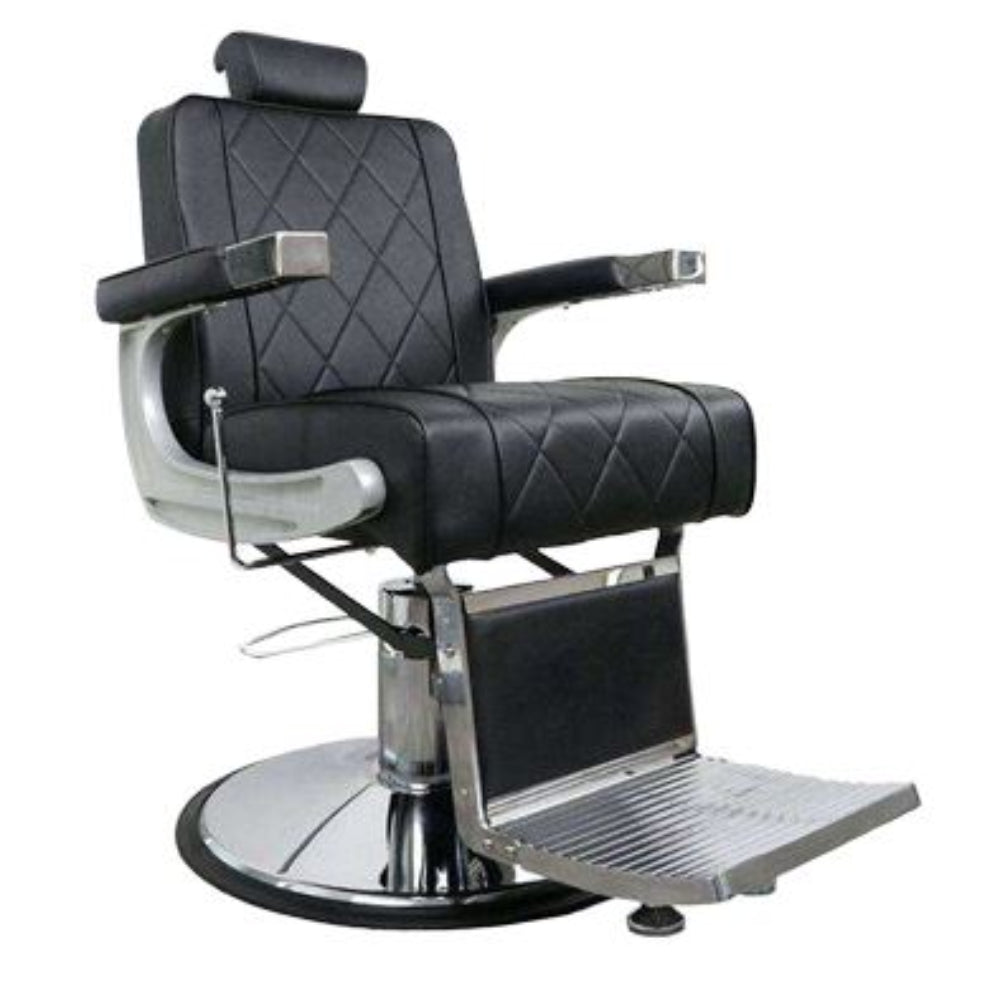 Marvel Barber Chair – Hydraulic Reclining Salon Chair with Adjustable Headrest