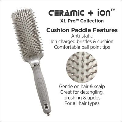 Olivia Garden C+I XL PRO Small Paddle Brush (1 Unit)