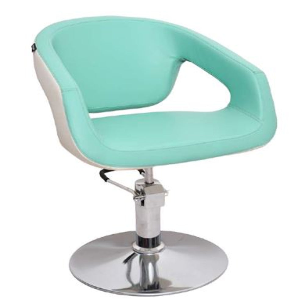 Tesla Styling Chair – Italian Pump Base with Hydraulic Swivel Lock & Customizable Upholstery