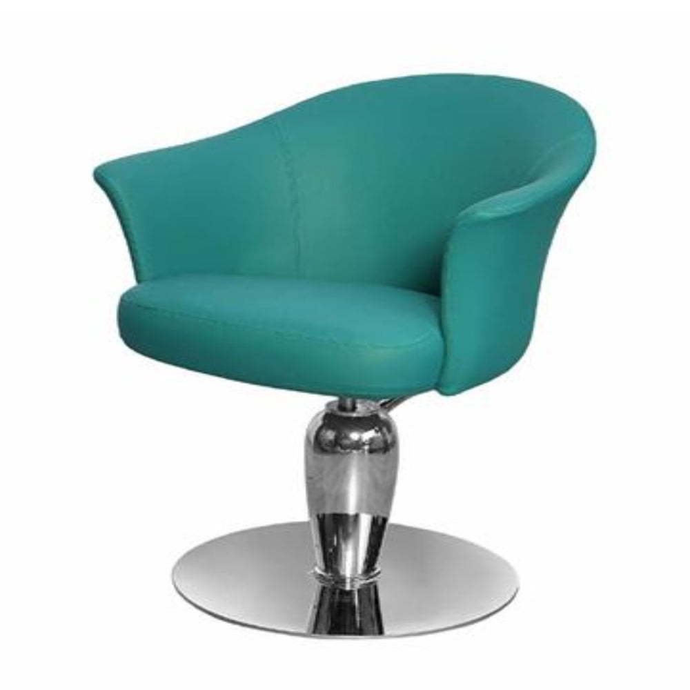 Tulip Styling Chair – Italian Pump Base with Hydraulic Swivel Lock & Customizable Upholstery