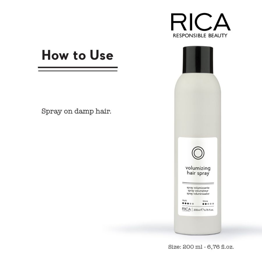 Rica Styling Volumizing Hair Spray, 200 mL