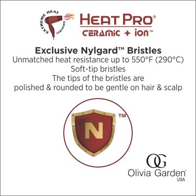 Olivia Garden Heat Pro Thermal Round Brush 1 1/4"-717-HP32 (1 Unit)