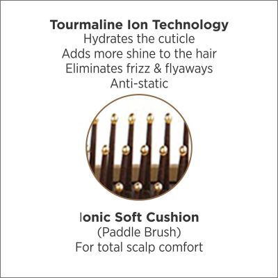 Olivia Garden NanoThermic Ceramic + Ion Styler Brush (1 Unit)